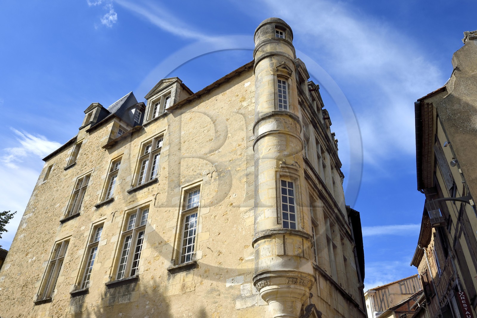 France, Dordogne (24), Périgord Pourpre, Bergerac, Musée d’anthropologie du tabac dans la Maison Peyrarède édifiée en 1604