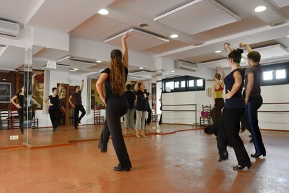 Espagne, Andalousie, Séville, Centro de Arte Flamenco géré par Esperanza Fernandez