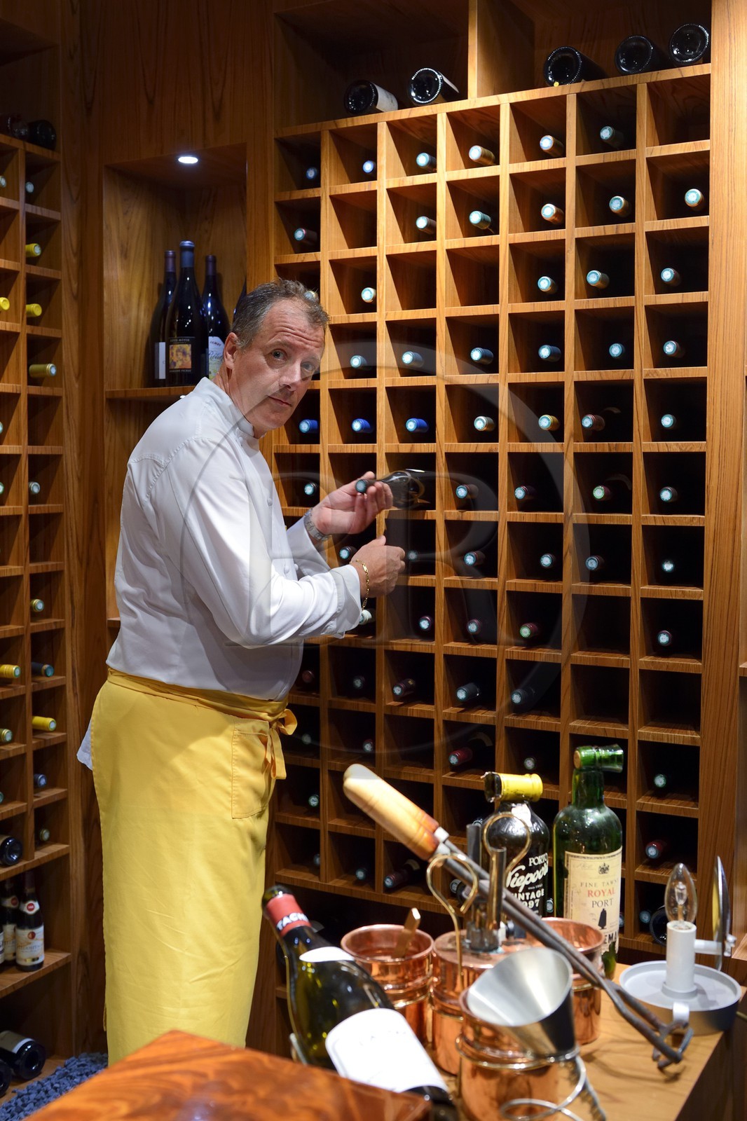 France, Isère (38), Vienne, restaurant La Pyramide, Patrick Henriroux Chef doublement étoilé au guide Michelin