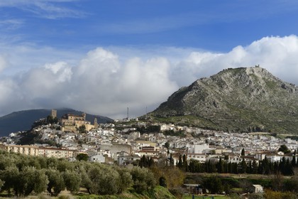 Espagne, Andalousie, province de Jaén, ville de Martos considérée comme le premier producteur d'huile d'olive du monde