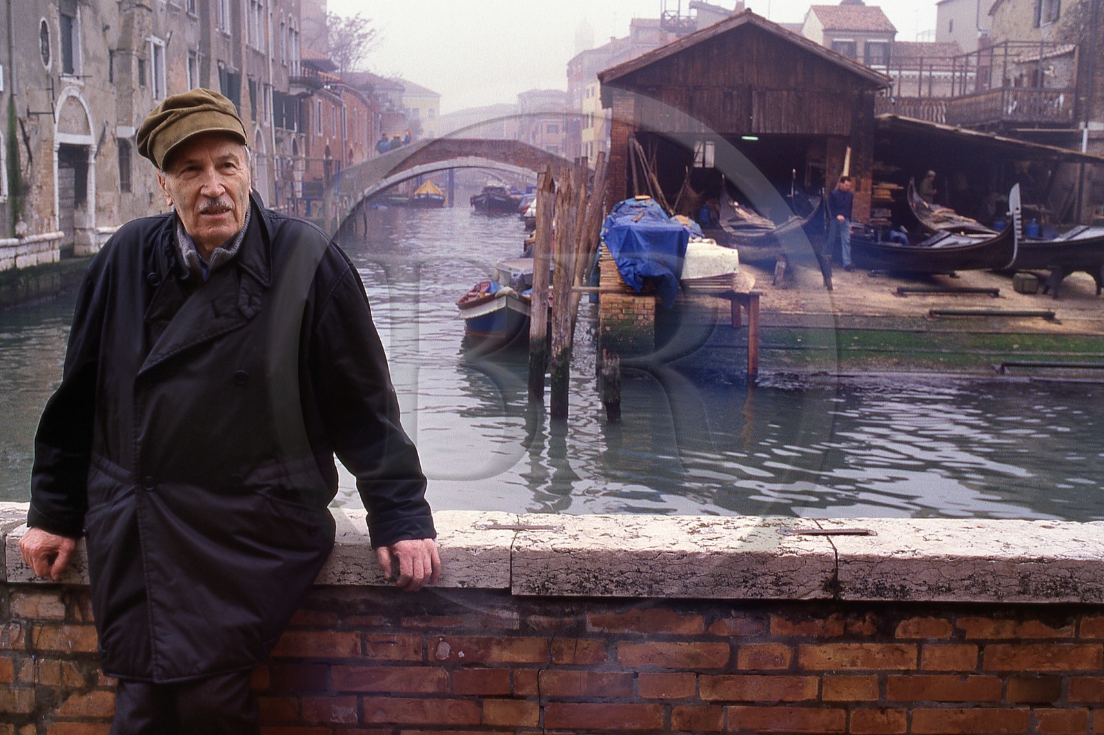 Italie, Vénétie, Venise, le peintre Zoran Music