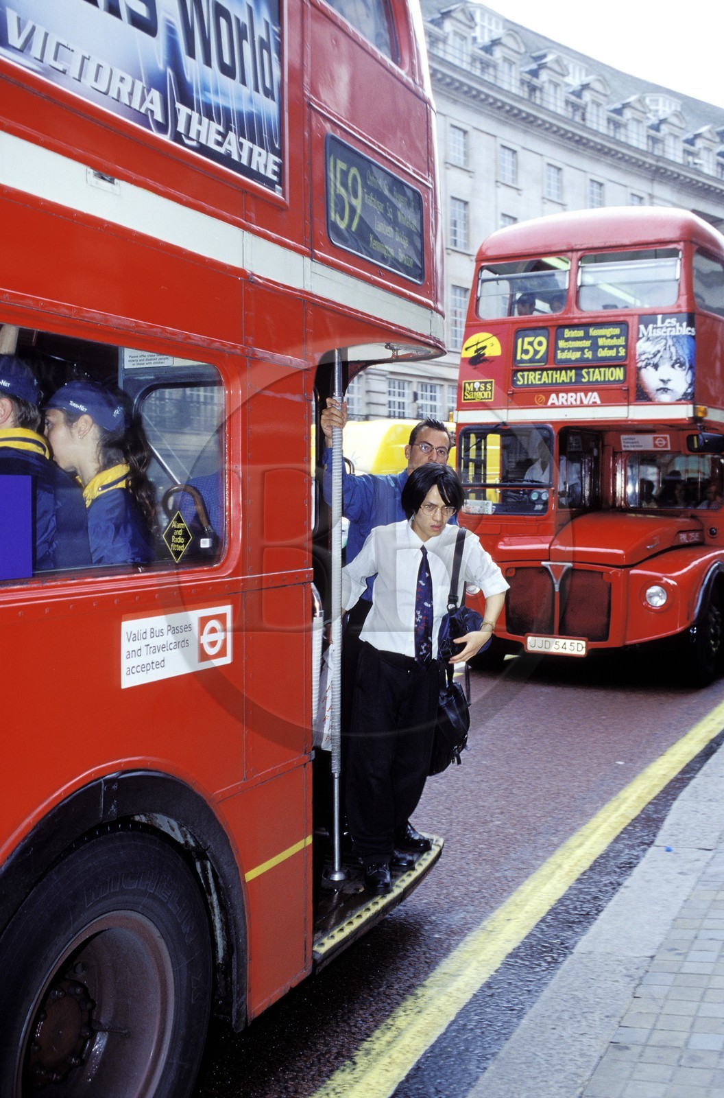 Royaume-Uni, Londres, bus à impériale