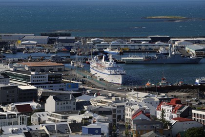 Islande, Reykjavik, le port