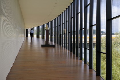 Suisse, Bâle, musée Tinguely de l'architecte Mario Botta