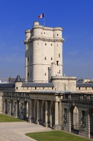 France, Val-de-Marne (94), Vincennes, le château de Vincennes, le donjon