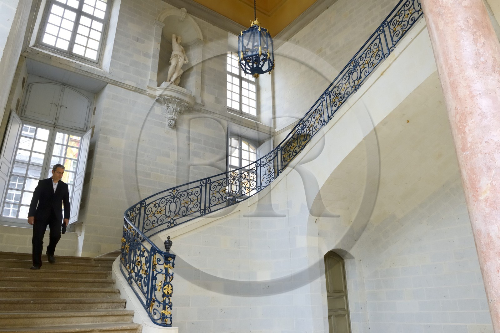 France, Ille-et-Vilaine (35), Hotel de Blossac, hôtel particulier du XVIIIème siècle