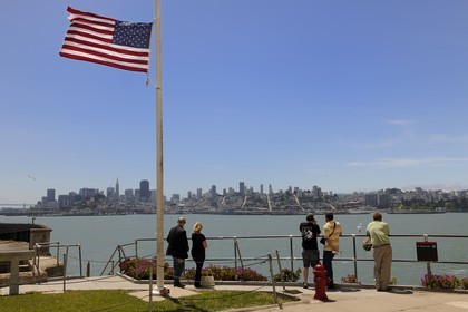 Etats-Unis, Californie, San Francisco vue depuis Alcatraz