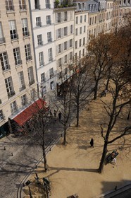 France, Paris (75), île de la Cité, place Dauphine