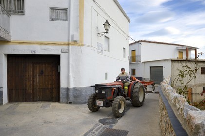 Espagne, Andalousie, province de Grenade, village de Yegen dans la region des Alpujarras, la maison de l'écrivain britannique Gerald Brenan dans les années 1920