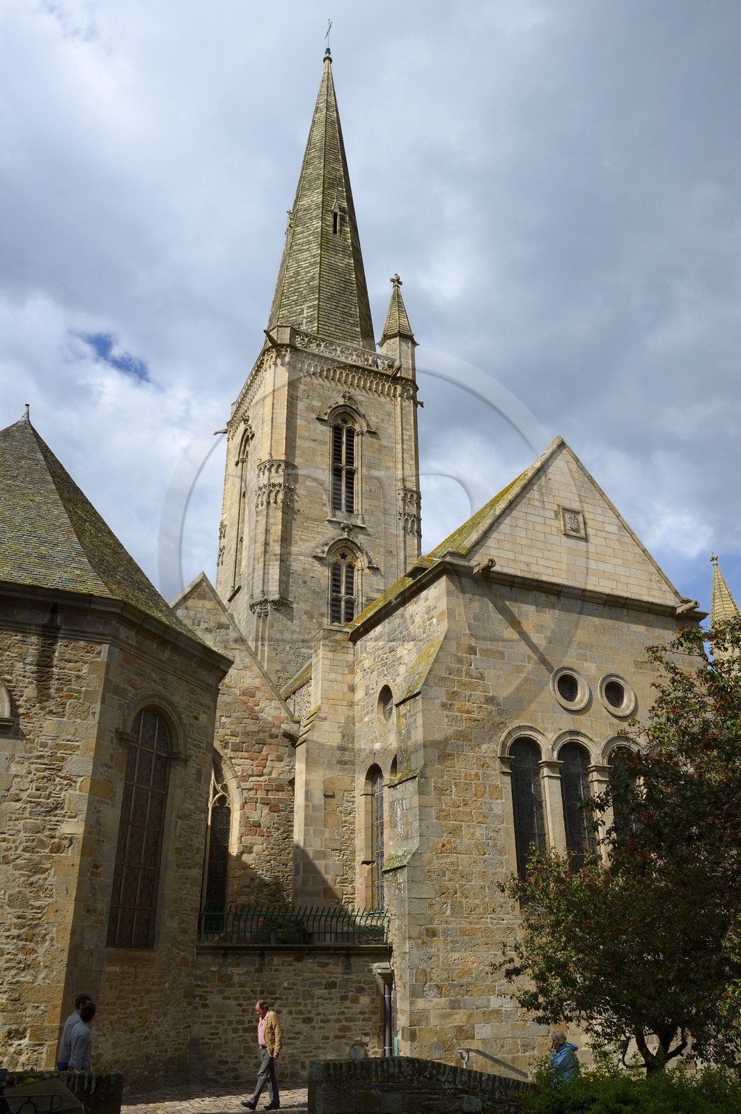 France, Ille-et-Vilaine (35), côte d'émeraude, Saint-Malo, cathédrale Saint-Vincent