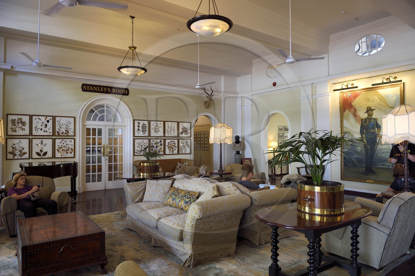 Zimbabwe, province de Matabeleland septentrional, Victoria Falls, Victoria Falls Hotel