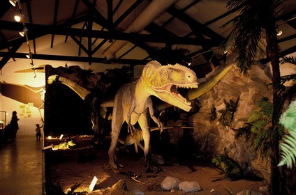 France, Aude (11), Esperaza, le musée des dinosaures