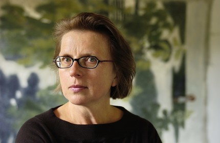 France, l'artiste peintre Malgorzata Paczko