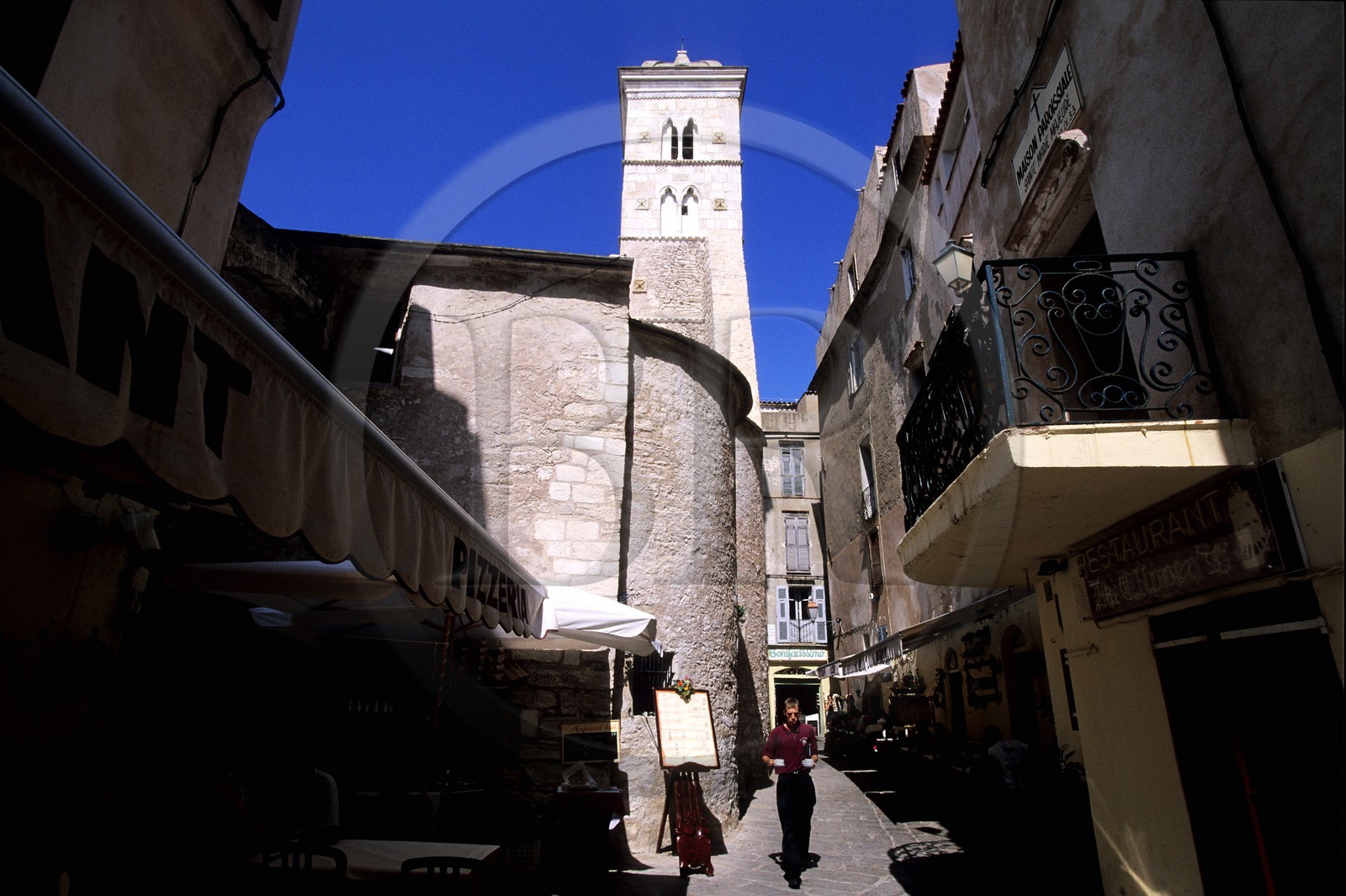 France, Corse-du-Sud (2A), Bonifacio, église Sainte-Marie-Majeure