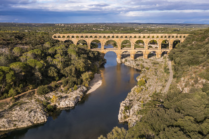 France, Gard (30),  (vue aérienne)