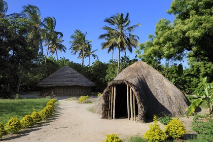 Tanzanie, Dar es-Salaam, le Village Museum constitue en une série d'habitations authentiques illustrant le mode de vie traditionnel de diverses régions du pays