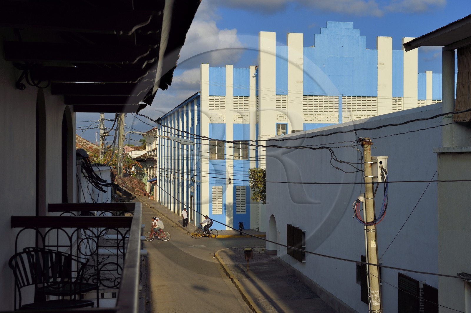 Nicaragua, Granada, maison Art Déco dans la vieille ville