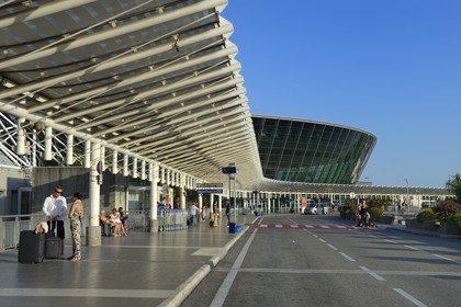 France, Alpes-Maritimes (06), l'aéroport de Nice-Côte-d'Azur