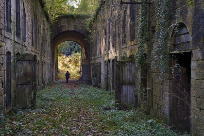 France, Meuse (55), Verdun, la citadelle, la casemate nord